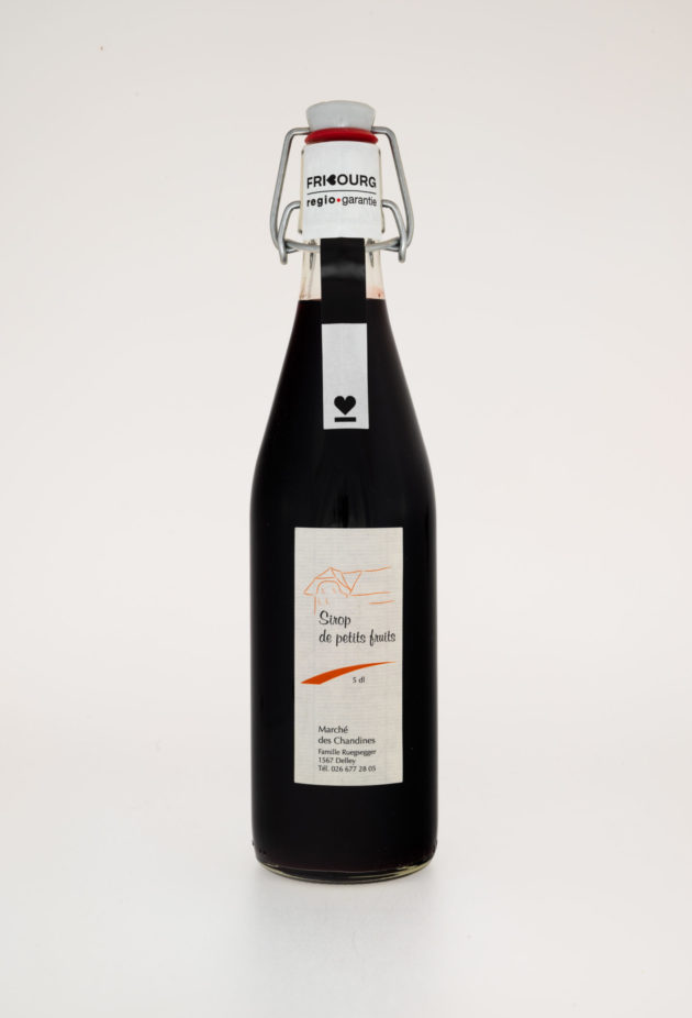 Sirop de petits fruits